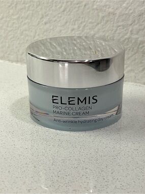 ELEMIS Pro-Collagen Marine Cream - silver & light blue